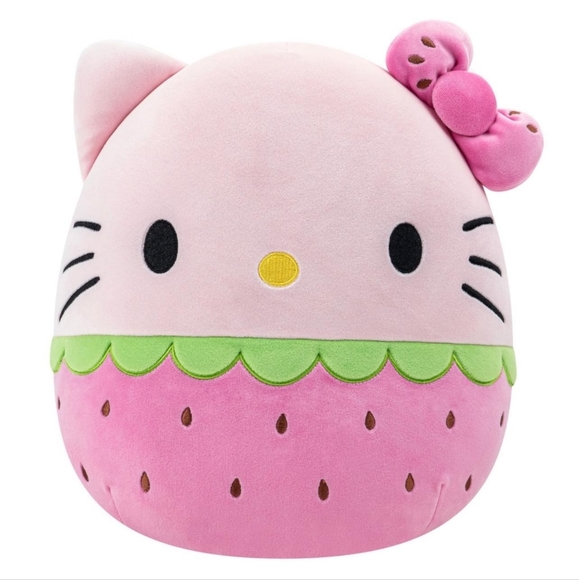 Squishmallows Other - NWT Limited Edition Hello Kitty Strawberry 12"